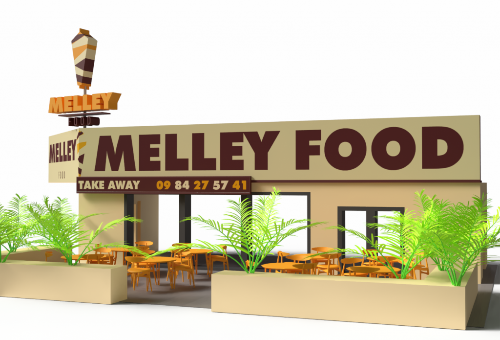 Devanture Melley 3D 2