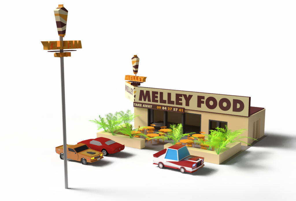 Devanture Melley 3D 5